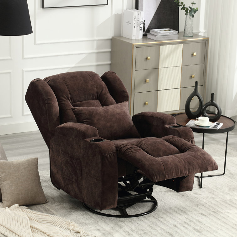 Living room swivel discount rocker